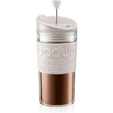 보덤 브라질 BODUM BRAZIL 프렌치 프레스 커피메이커 커피용품 10948-XY, 350ml, white, 1개
