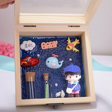 DIY 수제 신생아 탯줄보관함, 문학소녀