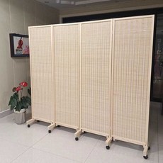 이동식파티션 식당 가벽 원룸 공간분리 음식점 가림막