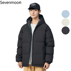 Sevenmoon 남성용 겨울 패딩 데일리 캐주얼 코트M-8XL