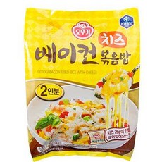 오뚜기 맛있는 볶음밥 (베이컨치즈/참치김치치즈 볶음밥 2종중 선택) 냉동 전자레인지 4분, 450g, 2개