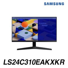 삼성 24인치(60.4cm) IPS 75Hz LED 컴퓨터모니터 S24C310 LS24C310EAKXKR