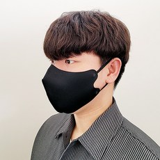 KS강신 끈조절 연예인 패션마스크 4매입