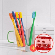 [정품] SMIZE 스마이즈 그래핀모 칫솔 8P 사은품증정, 8개