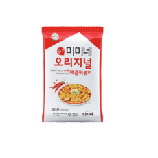 미미네 매콤한맛 국물떡볶이 4봉, 570g, 4개