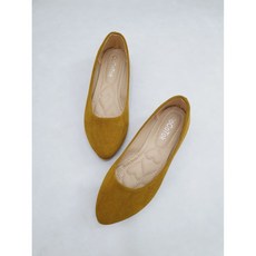 스웨이드플랫슈즈