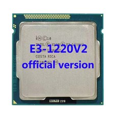 마더보드 머더보드 메인보드 E3-1220V2 OEM 인텔 제온 E3 1220V2 3.1Ghz/3.5Ghz 4 코어 8MB 캐시 69W LGA1155 CPU 프로세서 B75/H61, 1)CPU