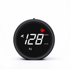 테슬라 모델 3/Y 2019-2023용 GPS 헤드업 디스플레이 USB-C 플러그 앤 플레이 타입 C 디지털 HUD GPS 속도계 속도 KM/H MPH 나침반 과속 알람