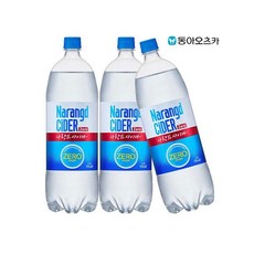 DAE 나랑드사이다 1.5L X 3개 사이다 칼로리제로, 1, 본상품선택