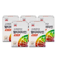 고려은단 멀티비타민 올인원 1560mg x 60정 5통 I, 60개