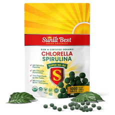 선릿 50대50 클로렐라 스피루리나 1000정 250g Sunlit Chlorella, 10mg, 1개