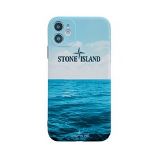 스톤아일랜드 그래픽 케이스, Apple XR 【STONE ISLAND Ocean】