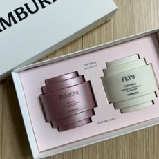 [BEST 선물추천] TAMBURINS 탬버린즈 핸드크림 미니듀오 세트 + 선물포장 + 쇼핑백, CHAMO + VEIN, 2세트