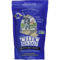 영국직송 CELTIC SEA SALT 라이트 Grey Celtic Sea 쏠트 1 Pound Resealable 백, 10개, 454g