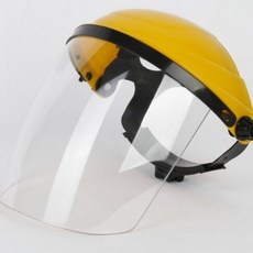그라인딩 연마 사상 얼굴 보호 헬멧 보호대 가드 투명, A 투명, 1개