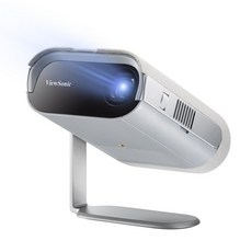 뷰소닉 ViewSonic M1 Pro LED 모바일 프로젝터 [삼각대없이 360도 천장 투영 250 ANSI 루멘 DLP 탑재