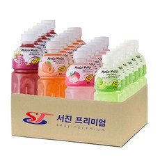 모구모구 (포도 6개+복숭아 6개+리치 6개+멜론6개) 320mlx24ea, 320ml, 1세트