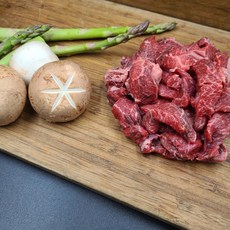 [구드래한우타운] 한우 국거리 1+등급 이상(혼합/세절상품), 200g x 3팩(100g당 4,500원), 200g, 5개
