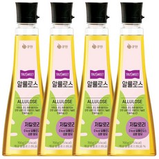 삼양 큐원 트루스위트 알룰로스 / 저칼로리 액상 알룰로오스, 700g, 4병