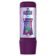 호주 오지 Aussie Blonde Hair Mask SOS 3 미닛 미라클 블론드 딥 트리트먼트, 1개, 225ml
