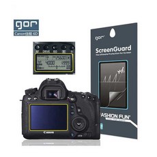 [gor 정품] 캐논 6D 카메라 스크린 보호필름2매+2매