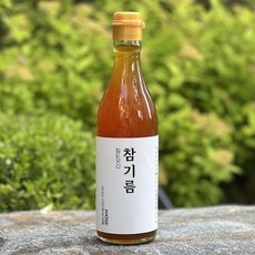 통참깨 100% 방앗간 당일착유 저온압착 참기름, 1개, 350ml