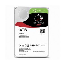 씨게이트 HDD 하드 아이언울프 16TB ST16000VN001, 단품, 단품 - 아이언울프16tb