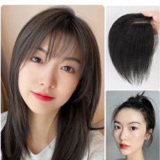 셀루앙드 정수리 볼륨커버 인모 탈부착 부분가발