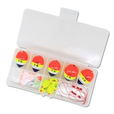 이누잇 바다찌낚시 채비 세트, 혼합색상, 1세트
