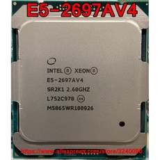 인텔 제온 CPU E5-2697AV4 QS 버전 2.60GHz 16 코어 40M LGA2011-3 E5-2697A V4 프로세서 E5 2697AV4 E5 269