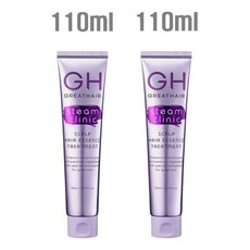 GH 그레이트헤어 스팀클리닉 헤어에센스 트리트먼트 100mlX2