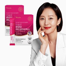 [위슬로] 갱년기 유산균 레드바이오틱스 2박스 60포