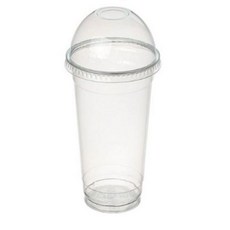 PET 아이스컵 98mm 720ml + 돔뚜껑 세트, 1개입, 100세트