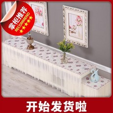 늘품 테이블레이스 유러피안 티비 허브랙 테이블보 먼지 방지 A컵 풀팩토리 덥는천 직사각형, 주문제작함 고객 서비스를 찾다 가격조, 초코스낵 색깔 오상 클래식 -카색