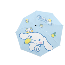 산리오 우산 3단 완전 자동 접이식 캐릭터 우양산