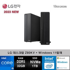 LG전자 데스크탑 12세대 I9 컴퓨터 Z80KV-AR29STW+WIN11 (I9-12900/32GB/SSD1TB/UHD770/WIN11)