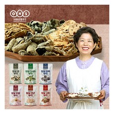 [오희숙전통부각] 오희숙 찹쌀부각 6종 혼합 12팩 총360g, 360g, 1개