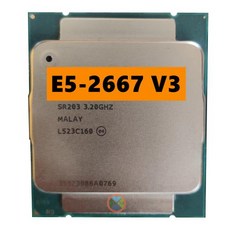 제온 E5 2667V3 2667 V3 3.2GHz 8 코어 CPU 프로세서 20M 135W LGA 2011-3 E5-2667