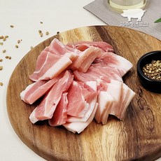 제주직송 흑돼지살 찌개용 1kg, 제육용 1kg, 1개