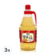 정백 백설 양조식초, 18ml, 42개