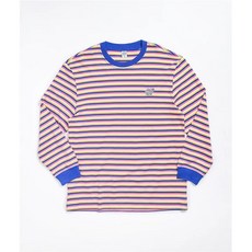 해외 남자 긴팔티셔츠 Odd Future Skinny Stripe Blue Yellow Long Sleeve T-Shirt PROD1180009877