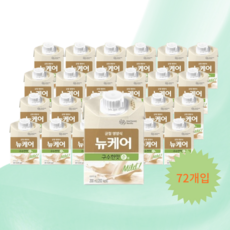 뉴케어 구수한 맛 순 200ml x 24팩 x 3박스 환자 영양식 식사대용, 4800ml