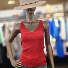 동아쇼핑 [제시뉴욕] 브이넥 골지 나시티 JC4 KO3370