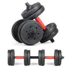 [시엘] 더블 리프팅 아령 무게조절 조립아령, 15kg