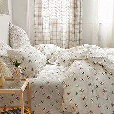 장미패턴차렵세트