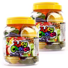 끄레몽 CM018)쥬시초이스 젤리 1050g(15개입)x2통, 2통