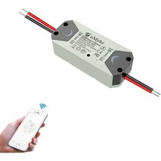 WiFi 스마트 스위치 eMylo 무선 릴레이 조명 투야 리모컨 모듈 홈 자동화 타이머 알렉사 에코 구글 아이폰 안드로이드 앱 1팩과 호환됨, 1 Pack