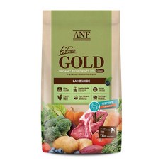 ANF 6프리 골드 양고기와쌀 애견 강아지사료 1.8kg, 1개 - anf