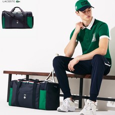 라코스테 롤랜드 Garros 배색 스포츠백 보스턴가방