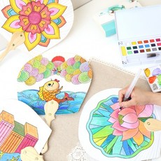 어변성룡도도안